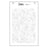 Sizzix A6 Layered Stencils 2PK - Berry Sweet