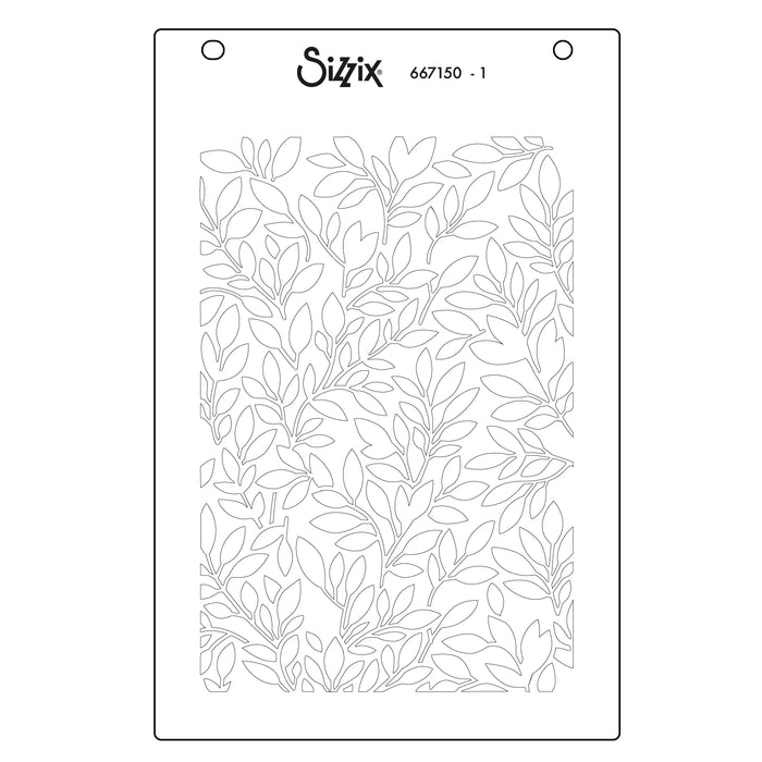 Sizzix A6 Layered Stencils 2PK - Berry Sweet