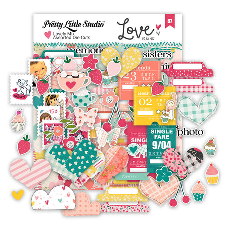 Pretty Little Studio Love Is Kind - Lovely Mix Die Cuts