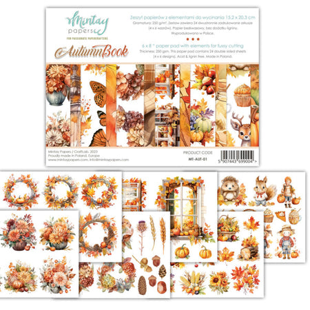 Mintay Papers - Autumn Fussy Cutting 6x8 Paper Pad