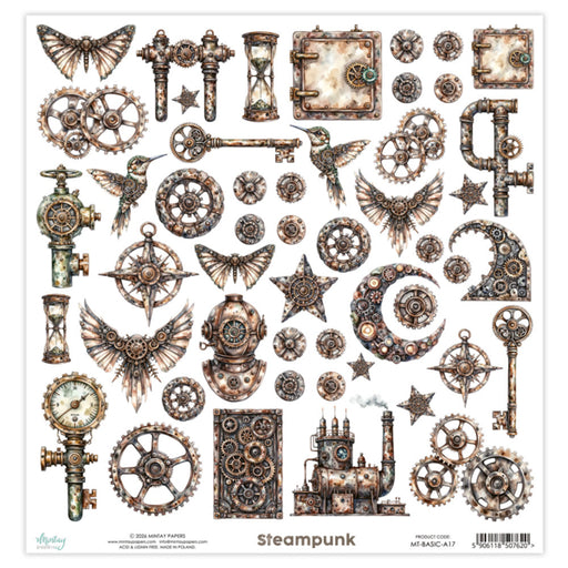 Mintay Papers Basic Elements - Steampunk