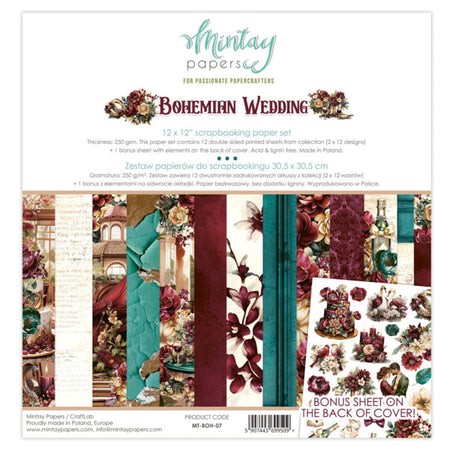 Mintay Papers Bohemian Wedding - Collection Kit