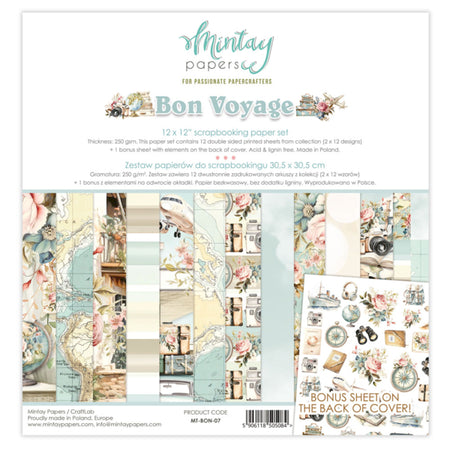 Mintay Papers Bon Voyage - Collection Kit