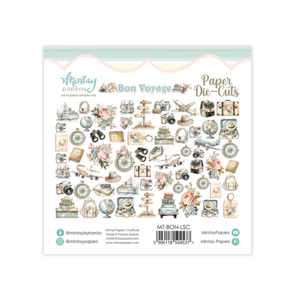 Mintay Papers Bon Voyage - Paper Die Cuts