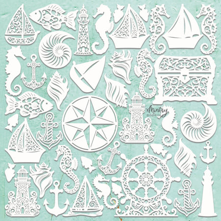 Mintay Papers - Chippies Seashore Filigree