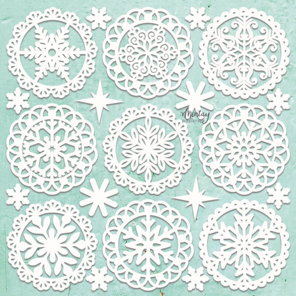 Mintay Papers - Chippies Winter Doilies