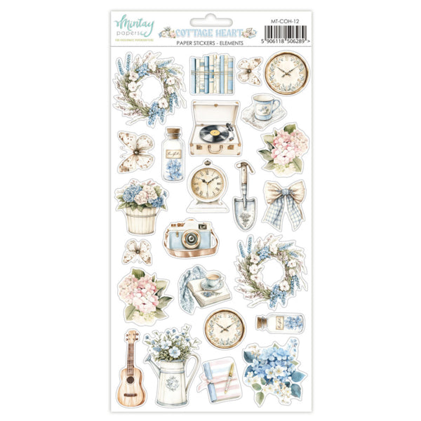 Mintay Papers Cottage Heart - Paper Stickers Elements