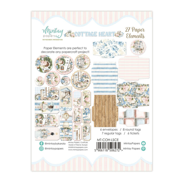 Mintay Papers Cottage Heart - Paper Elements