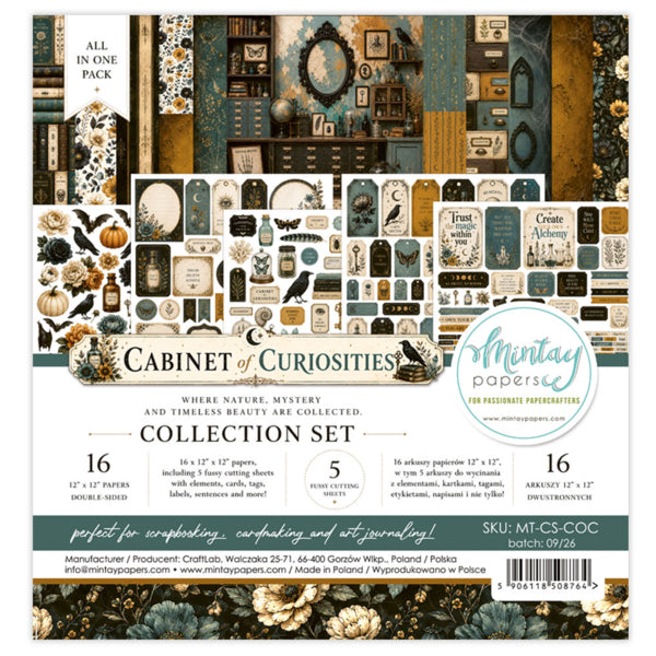 Mintay Papers Cabinet Of Curiosities - Collection Set