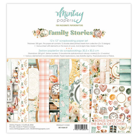 Mintay Papers Family Stories - Collection Kit
