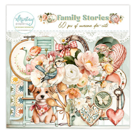 Mintay Papers Family Stories - Paper Die Cuts