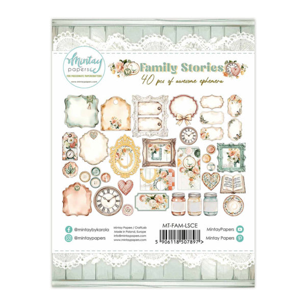 Mintay Papers Family Stories - Paper Ephemera