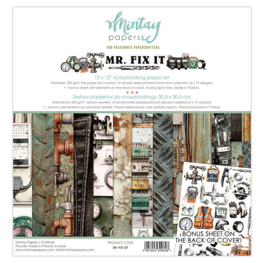Mintay Papers Mr. Fix It - Collection Kit