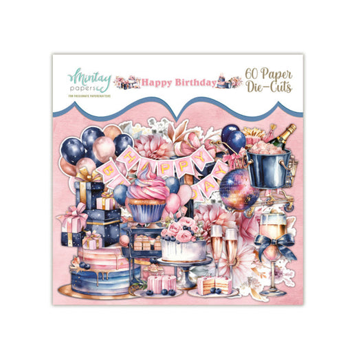 Mintay Papers Happy Birthday - Paper Die Cuts