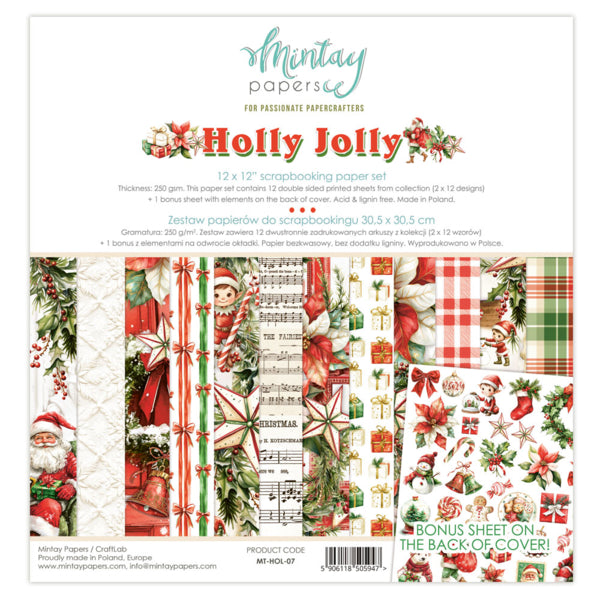 Mintay Papers Holly Jolly - Collection Kit