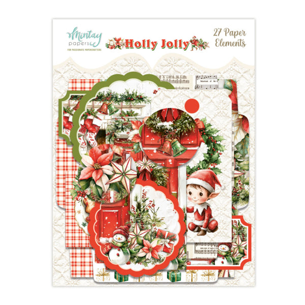 Mintay Papers Holly Jolly - Paper Elements