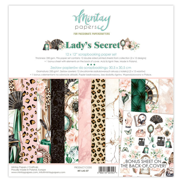 Mintay Papers Lady's Secret - Collection Kit