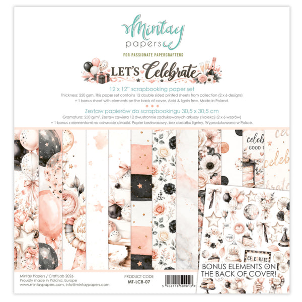 Mintay Papers Let's Celebrate - Collection Kit