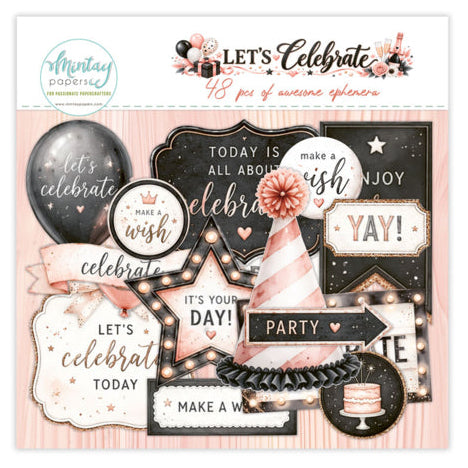 Mintay Papers Let's Celebrate - Paper Ephemera