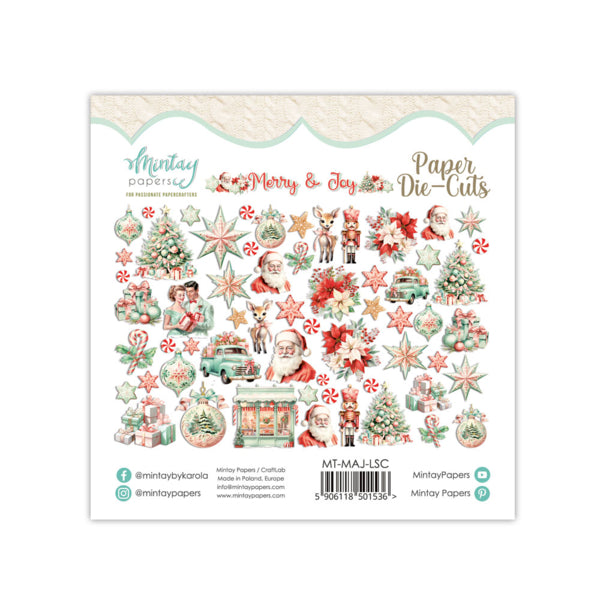 Mintay Papers Merry & Joy - Paper Die Cuts