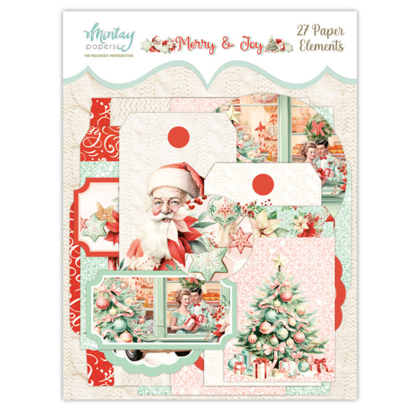 Mintay Papers Merry & Joy - Paper Elements