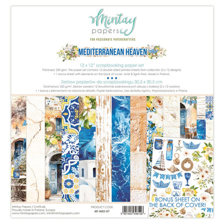 Mintay Papers Mediterranean Heaven - Collection Kit