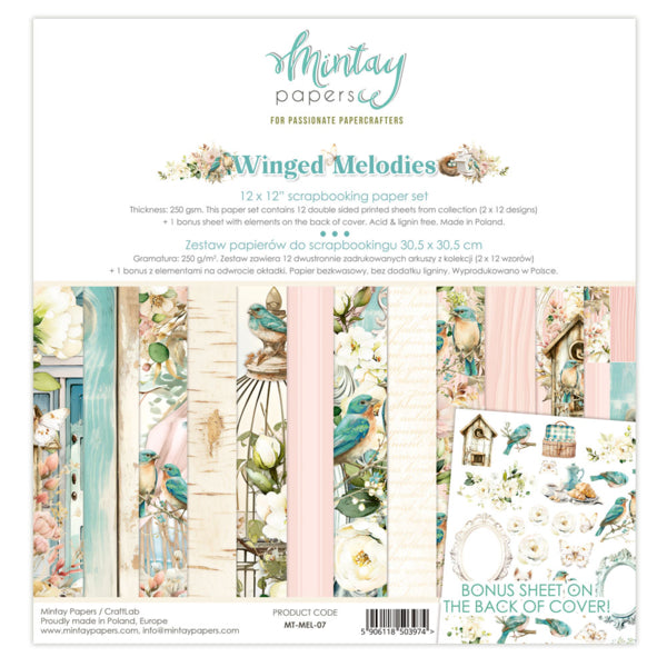 Mintay Papers Winged Melodies - Collection Kit