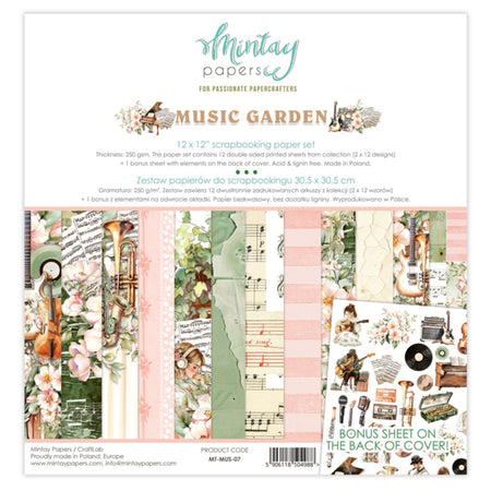Mintay Papers Music Garden - Collection Kit