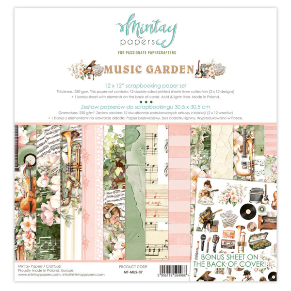 Mintay Papers Music Garden - Collection Kit