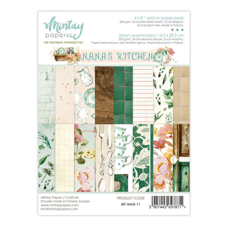 Mintay Papers Nana's Kitchen - 6x8 Add-On Paper Pad