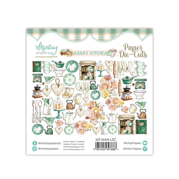 Mintay Papers Nana's Kitchen - Die Cuts