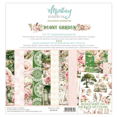 Mintay Papers Peony Garden - Collection Kit