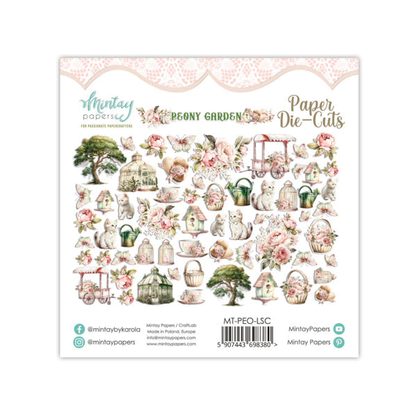 Mintay Papers Peony Garden - Paper Die Cuts