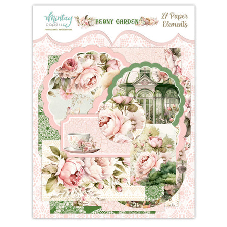Mintay Papers Peony Garden - Paper Elements