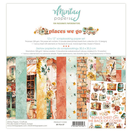 Mintay Papers Places We Go - Collection Kit