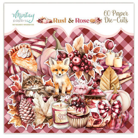 Mintay Papers Rust & Rose - Paper Die Cuts