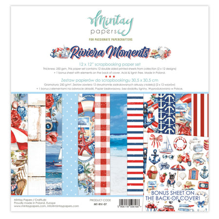 Mintay Papers Riviera Moments - Collection Kit