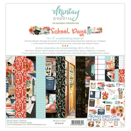 Mintay Papers School Days - Collection Kit