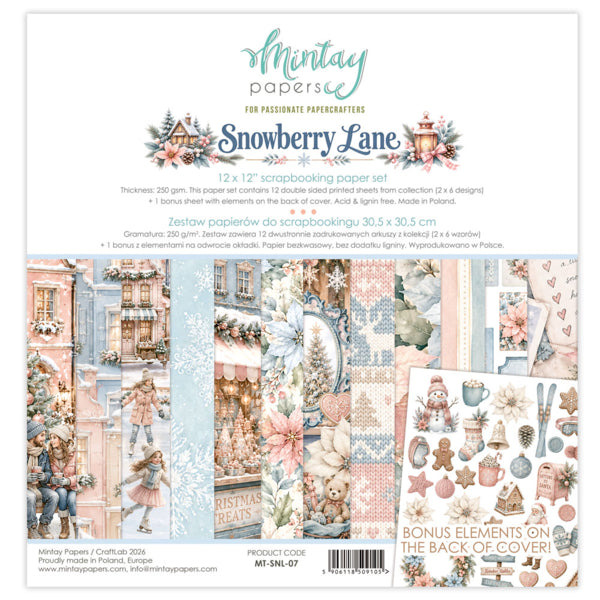 Mintay Papers Snowberry Lane - Collection Kit