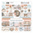 Mintay Papers Snowberry Lane - Chipboard Ephemera Sheet