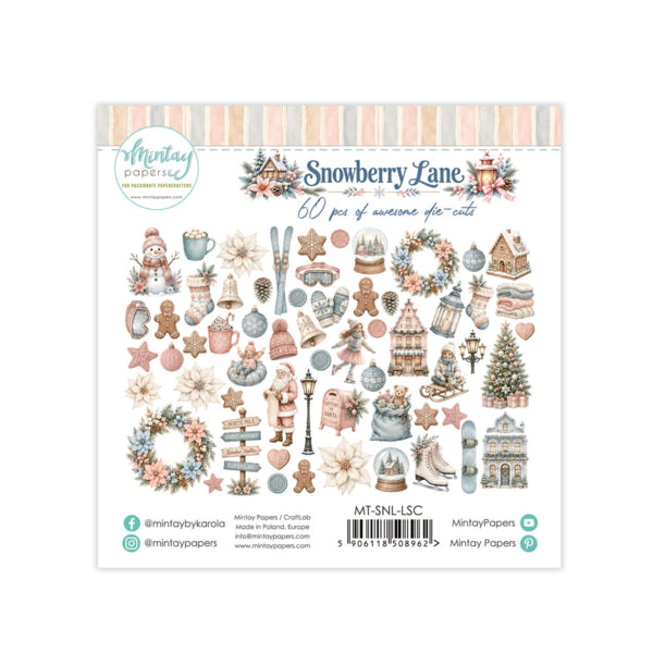 Mintay Papers Snowberry Lane - Paper Die Cuts