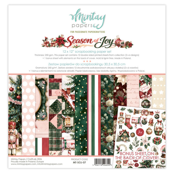 Mintay Papers Season Of Joy - Collection Kit