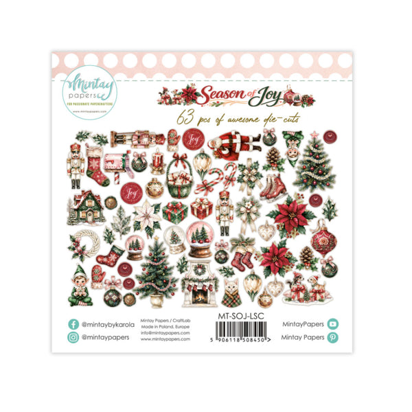Mintay Papers Season Of Joy - Paper Die Cuts