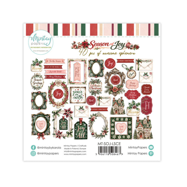 Mintay Papers Season Of Joy - Paper Ephemera
