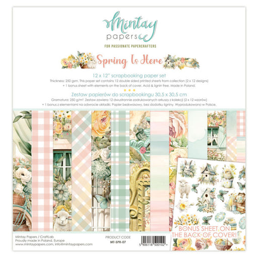 Mintay Papers Spring Is Here - Collection Kit