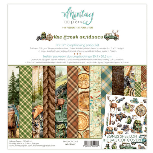 Mintay Papers The Great Outdoors - Collection Kit