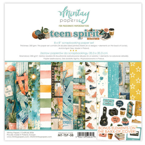 Mintay Papers Teen Spirit - 8x8 Paper Pad