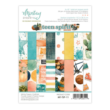 Mintay Papers Teen Spirit - 6x8 Add-On Paper Pad