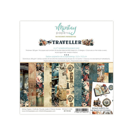 Mintay Papers Traveller - 6x6 Paper Pad
