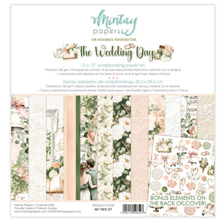 Mintay Papers The Wedding Day - Collection Kit